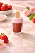 icecream red shimmer lipgloss